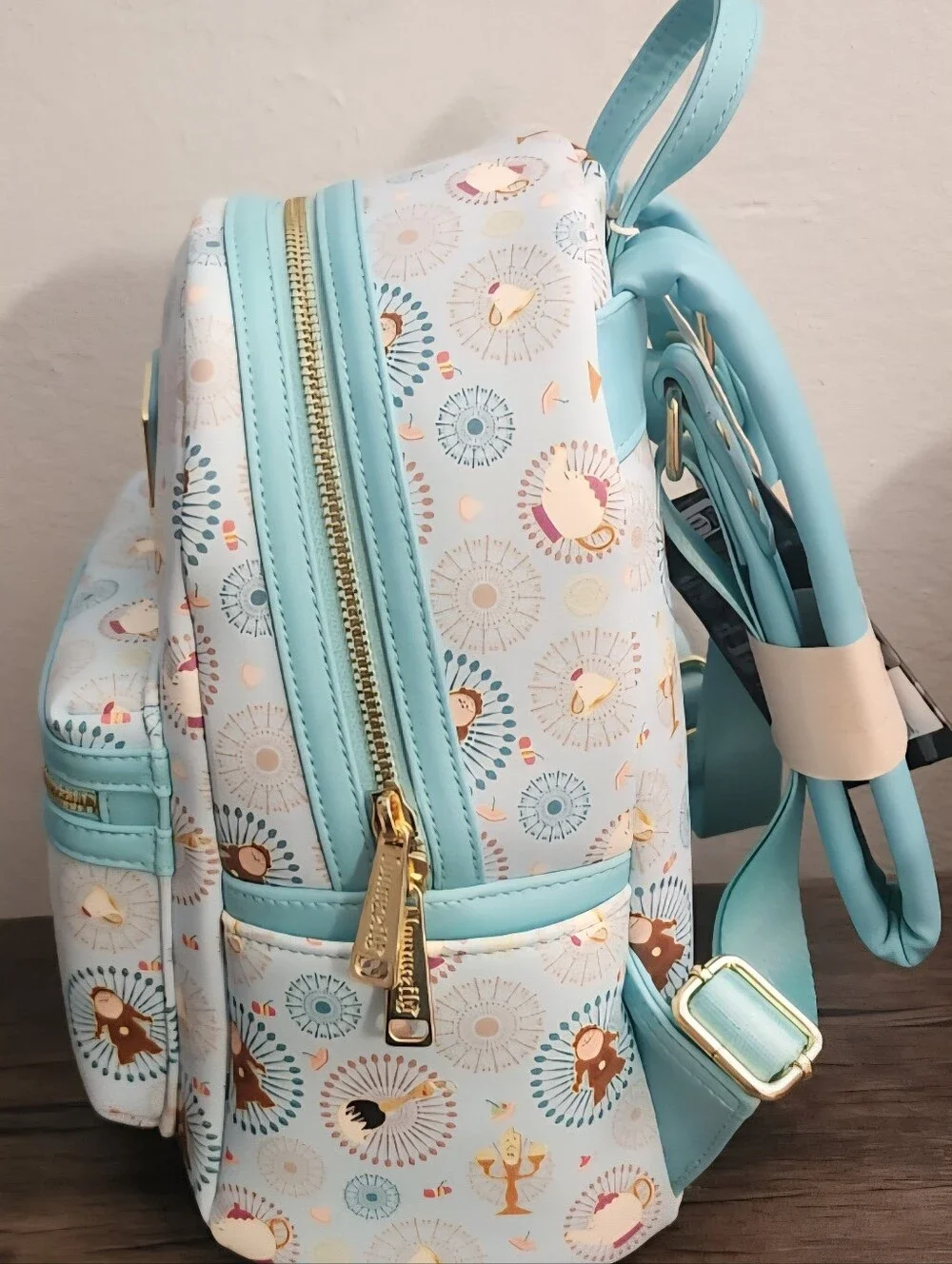 Disney Loungefly Beauty And The Beast Mini Backpack